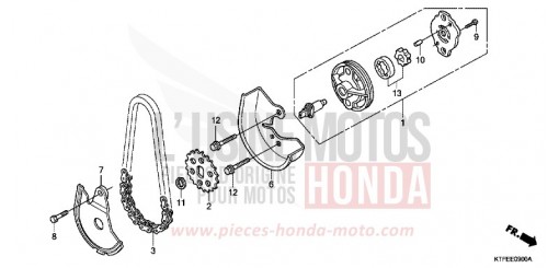 OIL PUMP SH150C de 2012